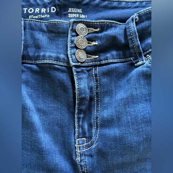Torrid size 16R Jegging super soft plus size high rise - Picture 9 of 16
